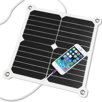 calidad  ETFE or PET small 5V USB 10W cheap price flexible solar panel for mobile phone outdoor charging fábrica