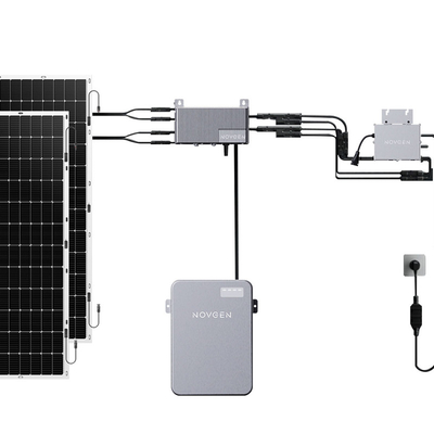 NOVGEN microinverter solar   inverter 800W Solar Micro Inverter with storage battery and  Internal Wifi Monitor 268mm*250mm*42mm